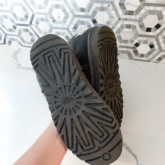 UGG CLASSIC TALL ARGYLE KNIT BOOTS - DARK GREY - Picture 4 of 7